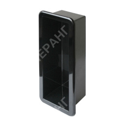 Ящик для хранения мелочей, 420х170х100 мм, черный (NI2432)